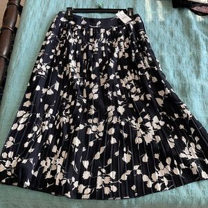 J. Crew blue and white skirt